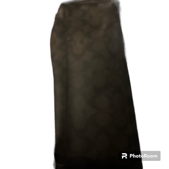 NWOT coach brown and black signature huge bag nice brand new like pretty - Picture 4 of 8